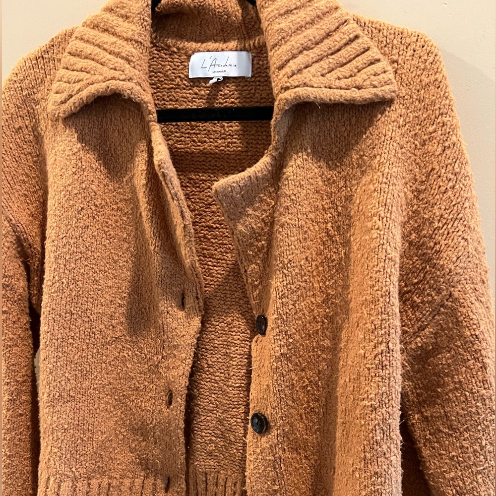 L'Academie BROWN CARDIGAN - Picture 5 of 8